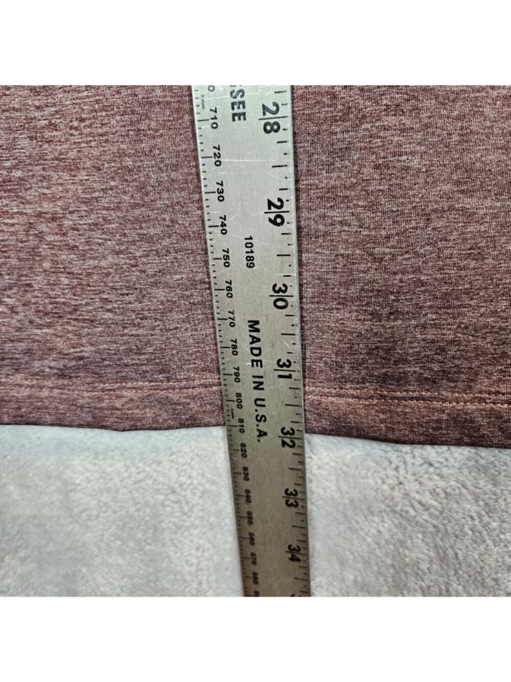 Duluth Trading Co Mens XL Polo Shirt Brown Heather Moisture Wicking golf office - Picture 4 of 13